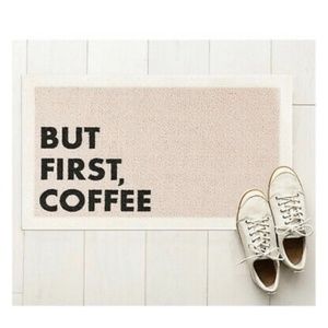 But First Coffee Accent Indoor Rug/Mat